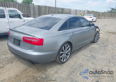 2014 Audi A6 2.0T Premium from USA, damaged, VIN WAUGFAFCXEN042901